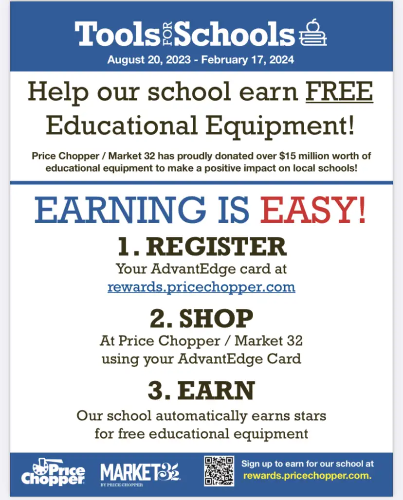 Add your Advantage card today and help us earn resources for our school! 